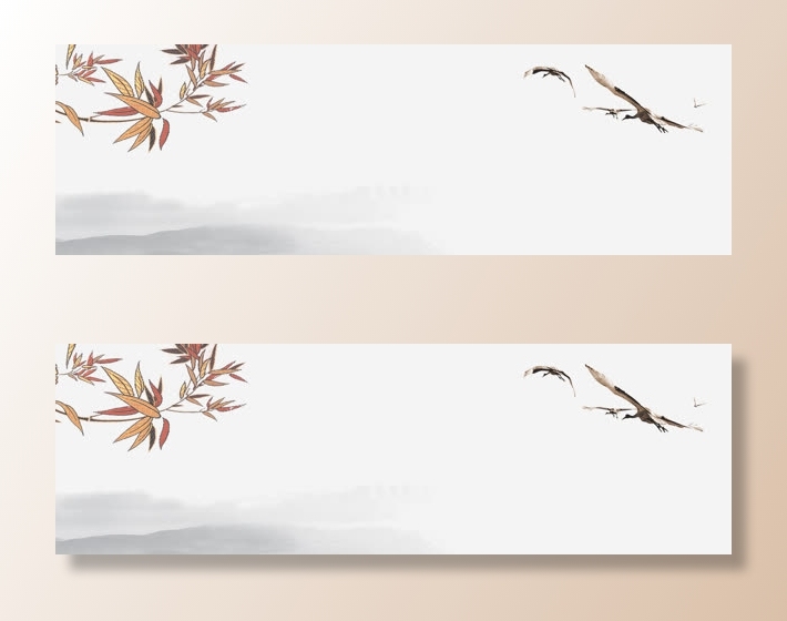 古典背景海报免抠