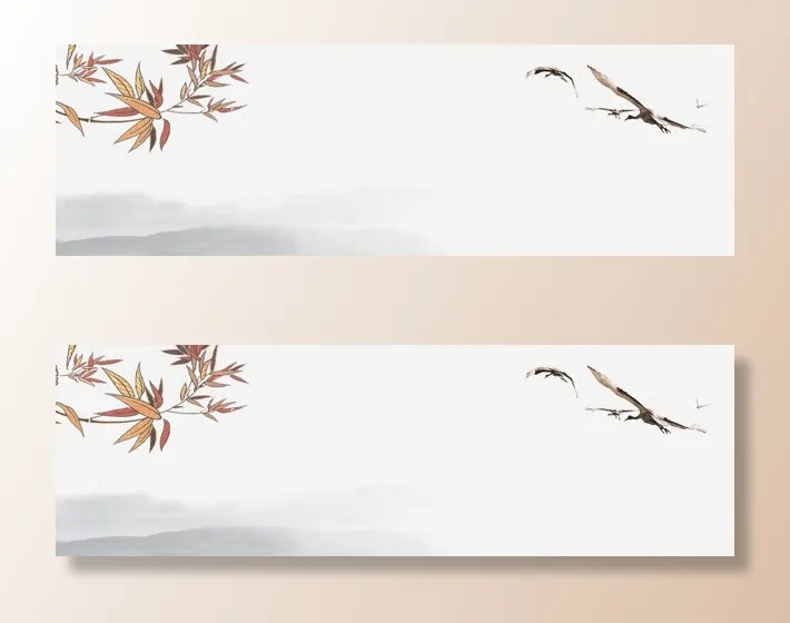 古典背景海报免抠