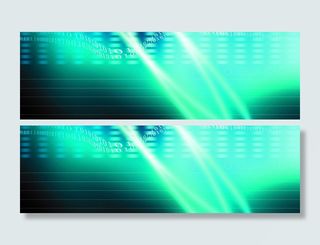 蓝色科技背景高清