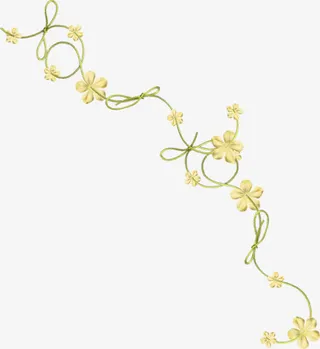 金色小花png免扣素材免抠