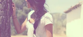 清新自然美女时尚大图背景图高清