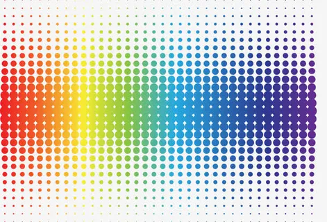 颜色渐变点元素免抠