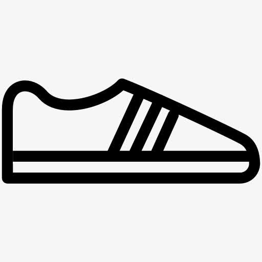 跑步鞋图标免抠