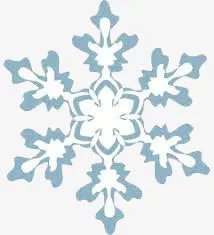 雪花装饰免抠