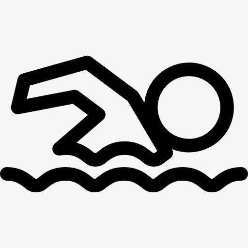 游泳图标免抠