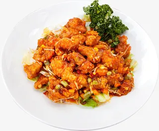 诱人的食品盘免抠