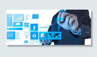 科技商务互联网背景banner高清