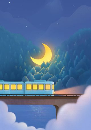 手绘H5背景高清