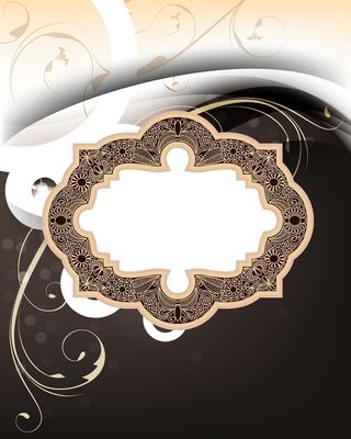 矢量简约黑色不规则边框黑色花纹背景素材高清