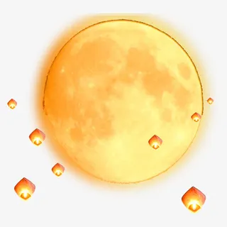 中秋节月亮免抠