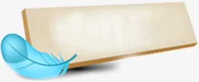 羽毛信筏七夕情人节免抠