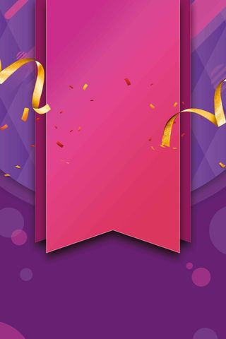 新品上新大气紫色简约背景高清