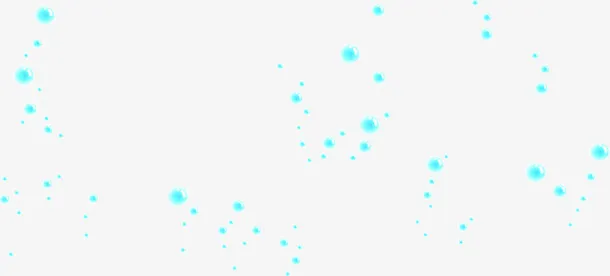 创意合成蓝色的星光效果设计免抠