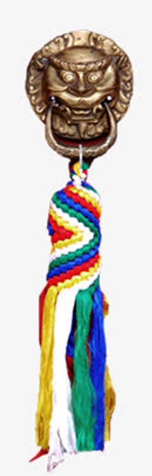 复古民族门把免抠