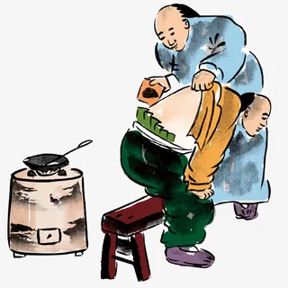 古代治疗贴膏药免抠