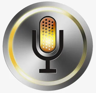 有质感的语音键按钮免抠