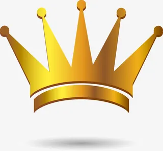 金色闪耀皇冠免抠