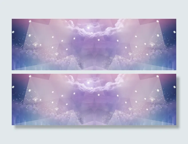 星光几何渐变背景高清