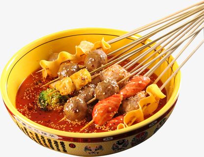 麻辣小吃串串香免抠