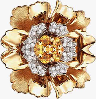 玫瑰金花瓣实物素材免抠