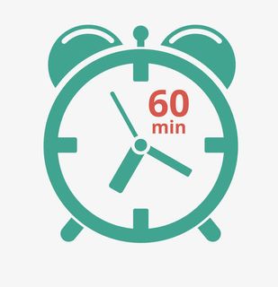 矢量 倒计时60分钟免抠