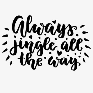 唯美手写英文句子免抠