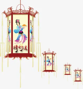 中秋节 美食节免抠