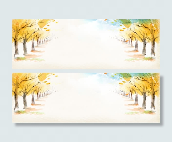 简约大气通用轮播  淘宝广告免抠