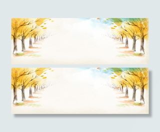 简约大气通用轮播  淘宝广告免抠