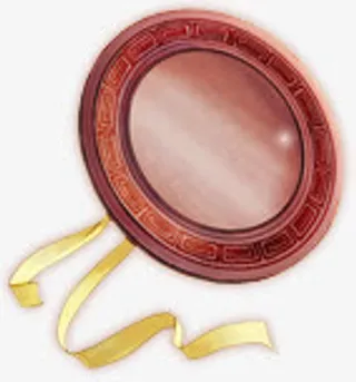 中国风镜子免抠