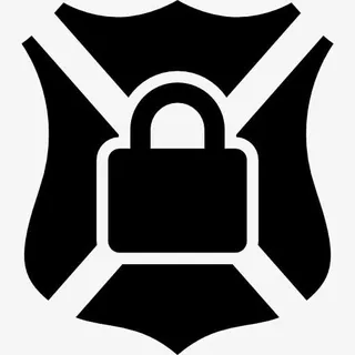 盾带锁图标免抠