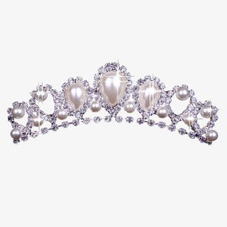 高贵女王婚纱头饰免抠