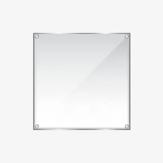 亚克力广告牌图片免抠