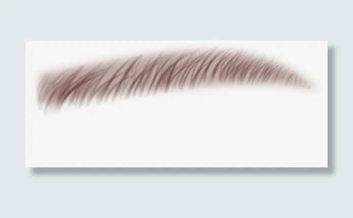 眉毛画法，眉形画法免抠