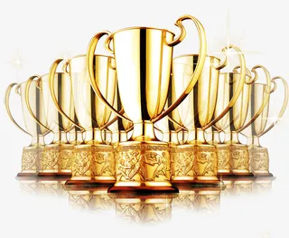 高清PNG奖杯 冠军 冠军杯 团队奖杯免抠