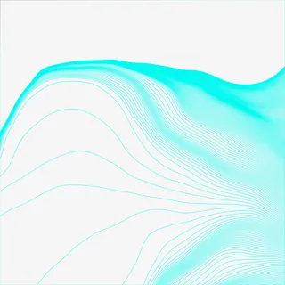 青色动感科技纹理免抠