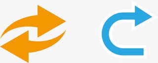 墨水欧式箭头免抠