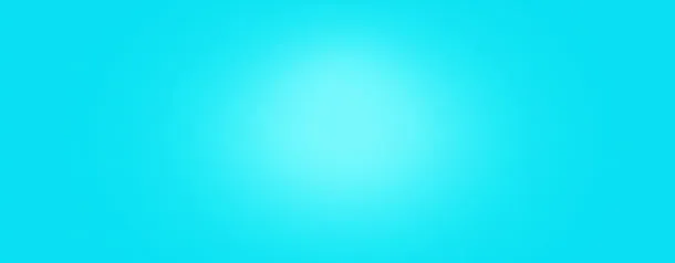 天蓝色渐变清新海报免抠