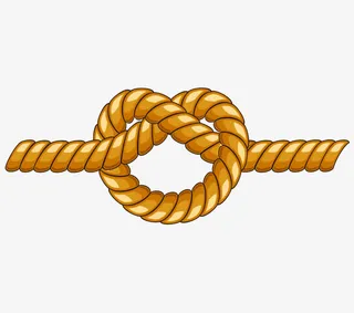 绳结png免费素材矢量免抠