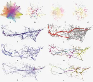 彩色曲线装饰免抠