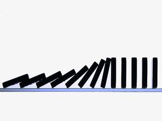 排多米诺骨牌翻滚免抠