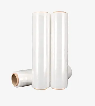 白色加宽厚实缠绕膜免抠