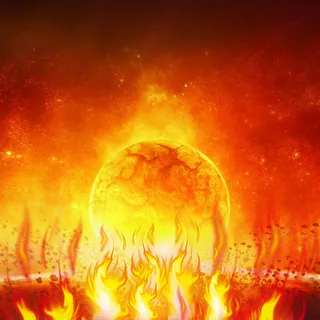 红色炫酷火焰背景高清