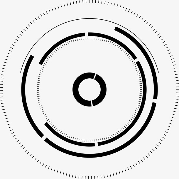 狙击枪瞄准准星免抠