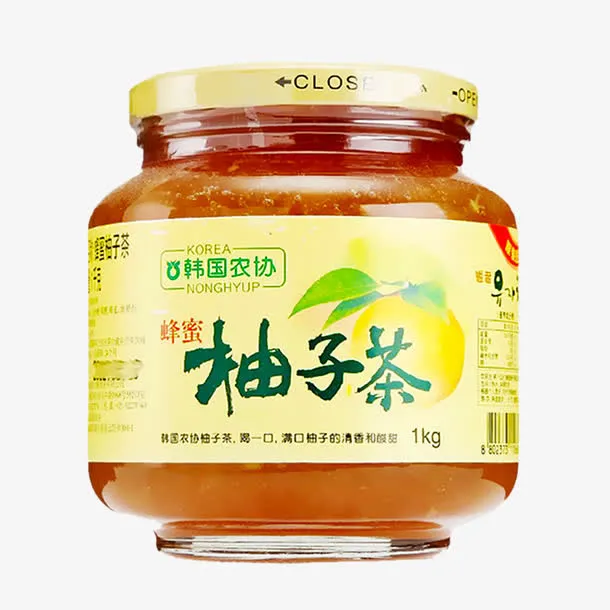 纯天然蜂蜜柚子茶免抠