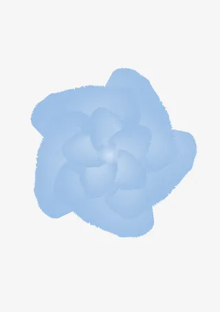 矢量图形花朵渐变免抠