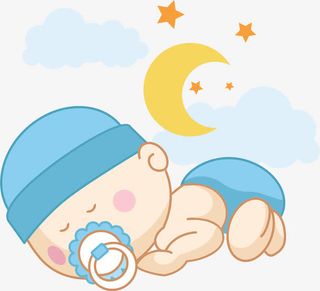 婴儿睡觉免抠