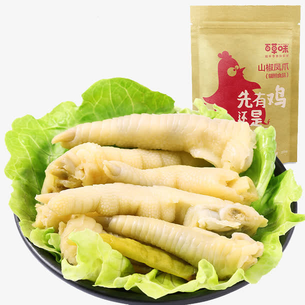 风味泡椒凤爪免抠