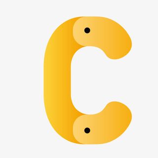 创意字母C免抠