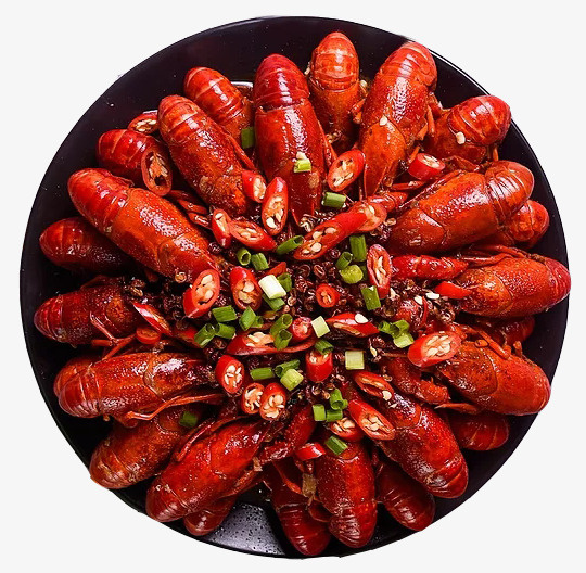 小龙虾的素材免抠